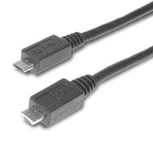 OEM USB 2.0 propojovací, micro USB A(M) - micro USB B(M), 1.8m černý