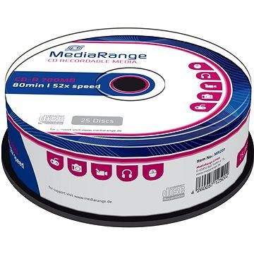 MediaRange CD-R 25ks cakebox
