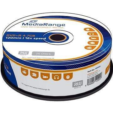 MediaRange DVD+R 25ks cakebox