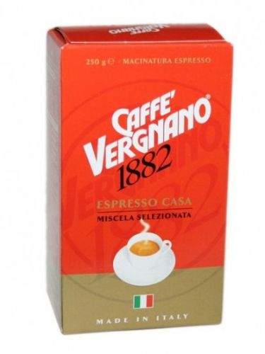 Vergnano Espresso Casa mletá káva 250g