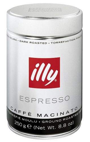 illy Mletá káva dark 250 g