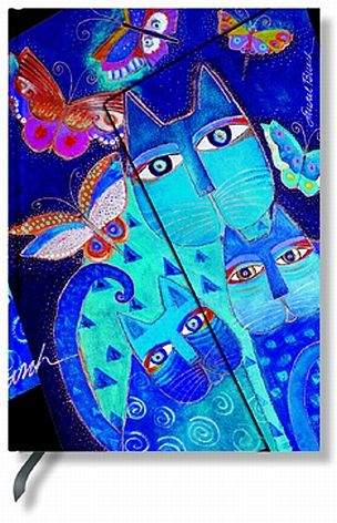 Paperblanks Blue Cats & Butterflies