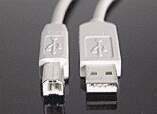 GEMBIRD USB kabel typu AB, délka 3m