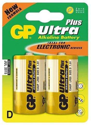 GP BATERIE GP Ultra Plus 2x D