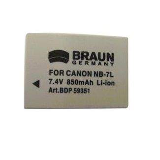 BRAUN akumulátor - CANON NB-7L
