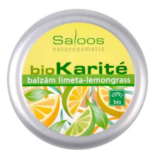 SALOOS Bio Karité Limeta - Lemongrass balzám 50ml
