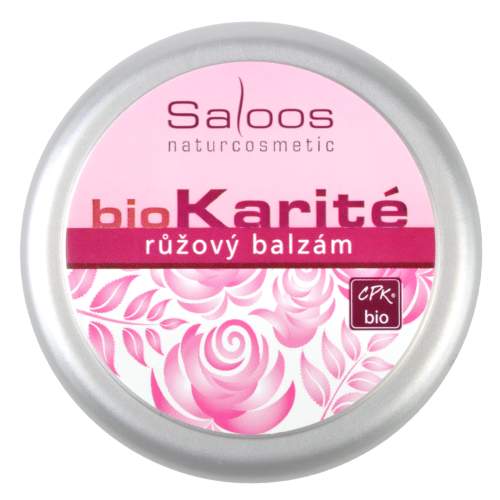 SALOOS Bio Karité Růžový balzám 50ml