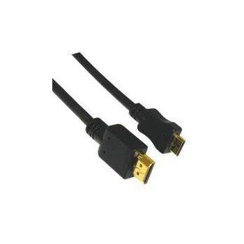WIRETEK HDMI kabel 5m, HDMI-A(M), ->HDMI-C(M)