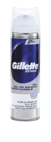 Gillette Series Pure & Sensitive gel na holení