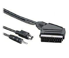 Roline Kabel Scart M - S-video M/stereo jack 3,5mm M 2m s kondenzátorem