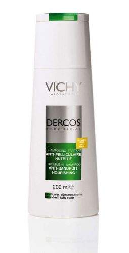 VICHY Shampooing Anti-dandruff nourishing - proti lupům na suché vlasy 200ml