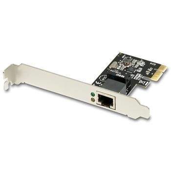 AXAGO PCI-Express Gigabit Ethernet Realtek + LP