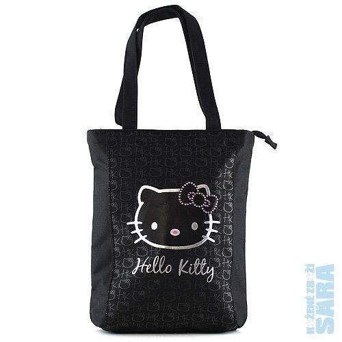 Alltoys CZ Nákupní taška Hello Kitty černá