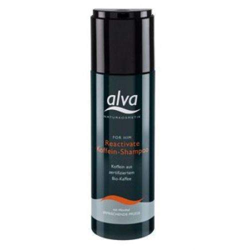 Alva Posilující šampon s BIO kofeinem proti vypadávání vlasů pro muže 200 ml