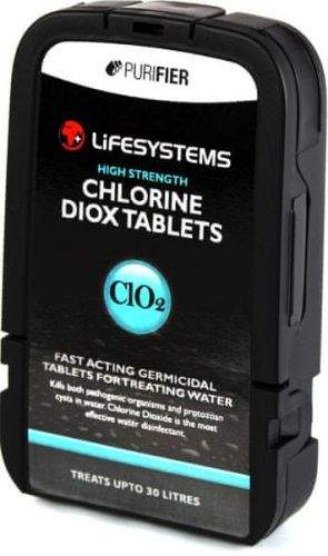 Lifemarque Limited, Aldermaston, Berkshire Chlorová dezinfekce vody - tablety na 30 litrů
