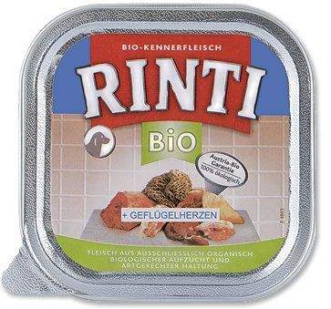 RINTI vanička RintiBio drůbeží srdíčka 11 x 150 g