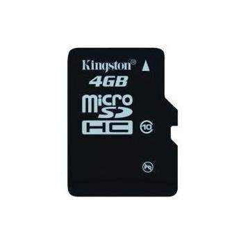 KINGSTON micro SDHC 4GB, SDC10/4GB