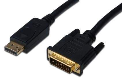 Kabel Digitus DisplayPort připojovací, DP/M- DVI (24+1)/M 2.0m