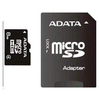 A-DATA Micro Secure Digital 8GB SDHC