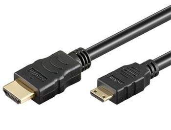 ROLINE HDMI High Speed s Ethernetem, propojovací, (HDMI M typ A HDMI M mini typ C) 2m