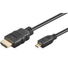 ROLINE HDMI High Speed s Ethernetem, propojovací, (HDMI M HDMI M micro) 1m