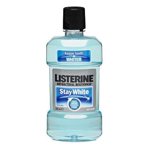 Listerine Ústní voda Stay White 500ml