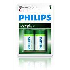 Philips C LongLife - 2ks