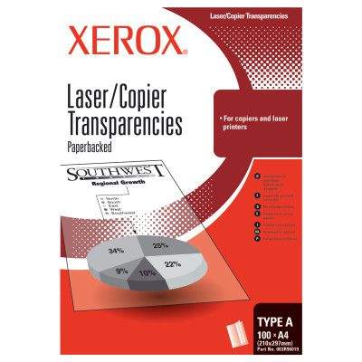 Xerox transparentní fólie mono kopírky a laser tiskárny - 3R98199