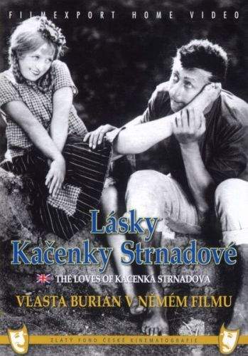 Lásky Kačenky Strnadové (1926) - němý film s Vlastou Burianem - DVD box