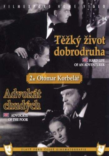 Těžký život dobrodruha/Advokát chudých (2 filmy na 1 disku) - DVD box