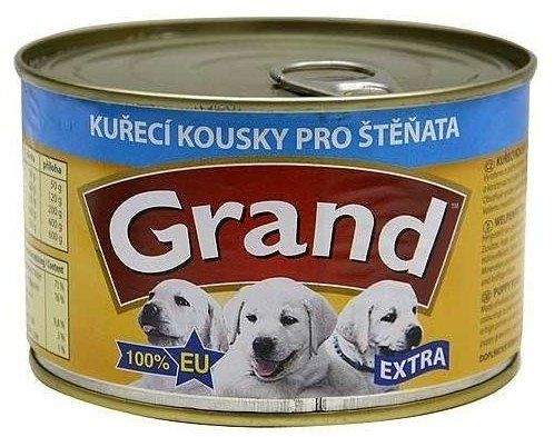 Jeseničan GRAND konz. štěně Extra kuř.kousky 405g