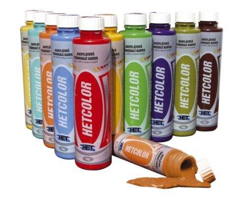HETCOLOR tónovací barva žlutá 0610 350g