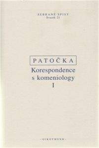 Jan Patočka: Korespondence s komeniology I.