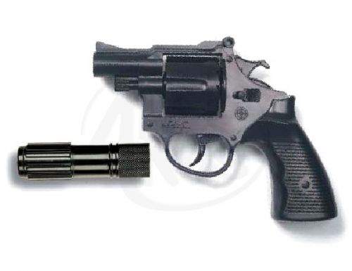 EDISON Policejní pistole Americana kapslíková s tlumičem