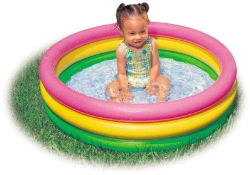Intex 3-kruhový dětský bazén 86x25 cm