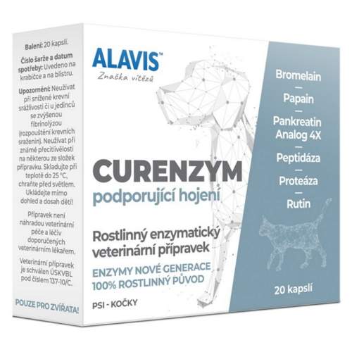 Alavis (Pharma United) Alavis Enzymoterapie pro psy a kocky 20cps