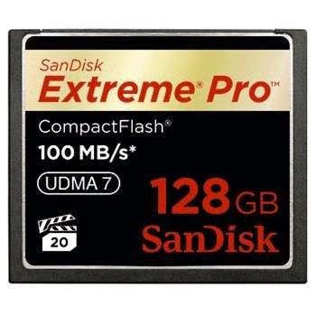 SanDisk 128 GB CompactFlash Extreme