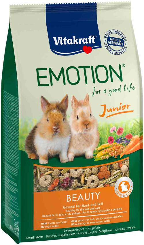 Vitakraft Rodent Rabbit krmení Emotion for kids 600g