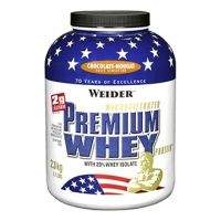 Weider Premium Whey Protein - 2300 g jahoda-vanilka