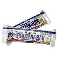Weider 32% Protein Bar - 60 g, tyčinka cookies-cream