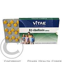 Nedipharma Vitae vitamin B2 - Riboflavin tbl.30