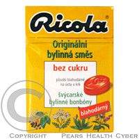 RICOLA Originální bylinná směs 40g bez cukru