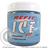EDWIN OZIMEK Refit Ice masážní gel s mentholem 220ml