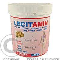 ANTON HUBNER CO. Lecitamin-lecitino-proteinový nápoj 250 g jahoda