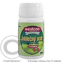 UNIOS PHARMA Westcan Jablečný ocet s vitamínem C+vitamínem E tbl. 60