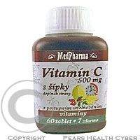 KABCO MedPharma Vitamin C 500mg s šípky tbl.67 prod.úč