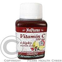 KABCO MedPharma Vitamín C 500mg s šípky tbl.37 prod.úč