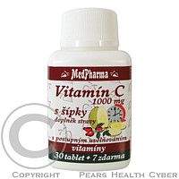 KABCO MedPharma Vitamín C 1000mg s šípky tbl.37 prod.úč