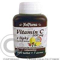 KABCO MedPharma Vitamín C 500mg s šípky tbl.107 prod.úč