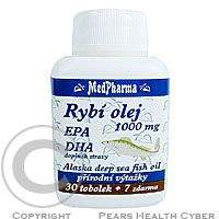 K-MAX HEALTH PRODUCTS CO. MedPharma Rybí olej 1000mg+EPA+DHA tob.37